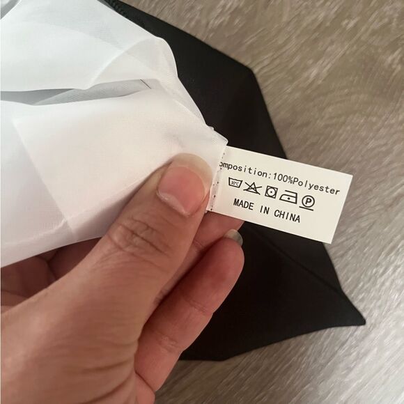 New Black Zipper Pouch with Floral Initial Detail - Multiple Available - Picture 12 of 15